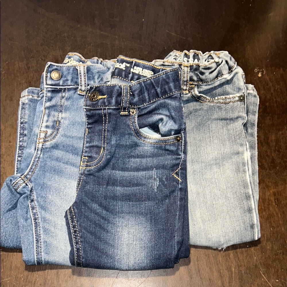 Toddler Boy Jeans Bundle - Size 3T (3 Pairs